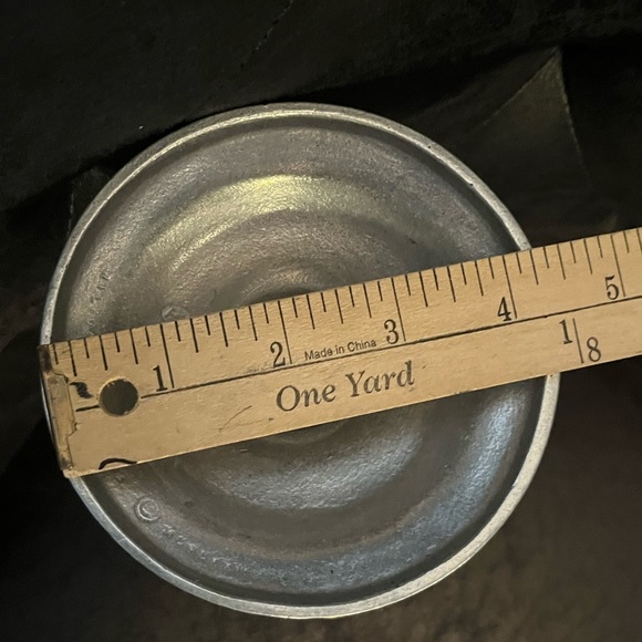 Vintage Wilton 1972 Metal and Wooden Candlesticks Set of 2 - Picture 6 of 12